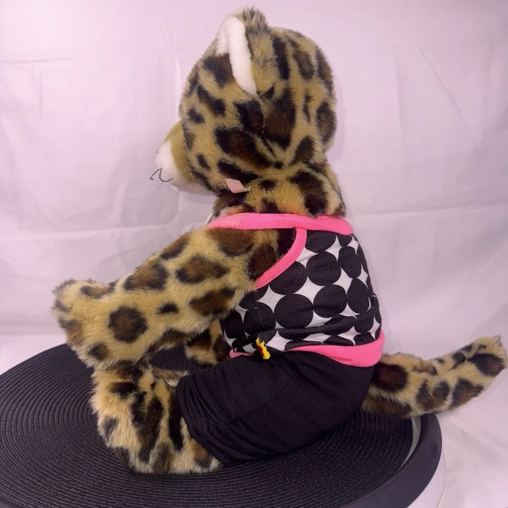 Build-A-Bear Workshop WWF World Wildlife Fund Leopard Plush Toy Justice Clothes